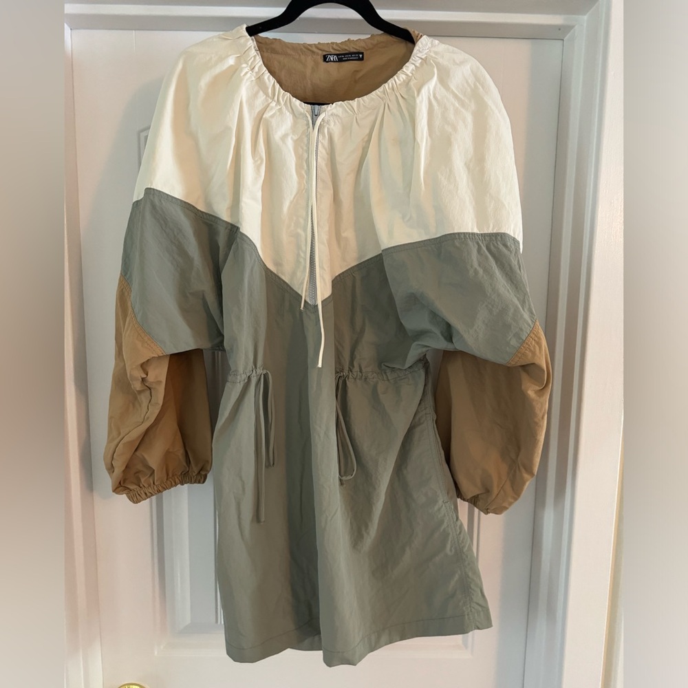 Zara wind breaker Dress
